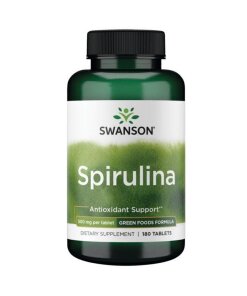SWANSON Spirulina 500mg 180tab