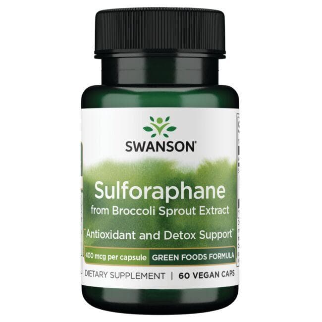SWANSON Sulforafan 400mcg 60kaps