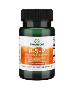 SWANSON Witamina B-6 20mg 60 kaps