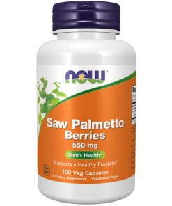 Saw Palmetto Berries 550 mg Veg Capsules