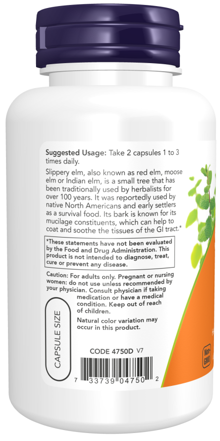 NOW Foods - Sima Szil, 400mg - 100 kapszula - Image 2