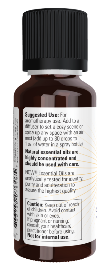 NOW Foods - Fűszeres Almás Cider Illóolaj, 30 ml - Image 3