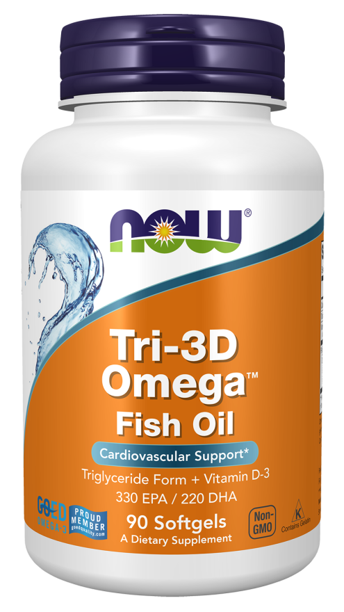 Tri-3D Omega™ Fish Oil Softgels