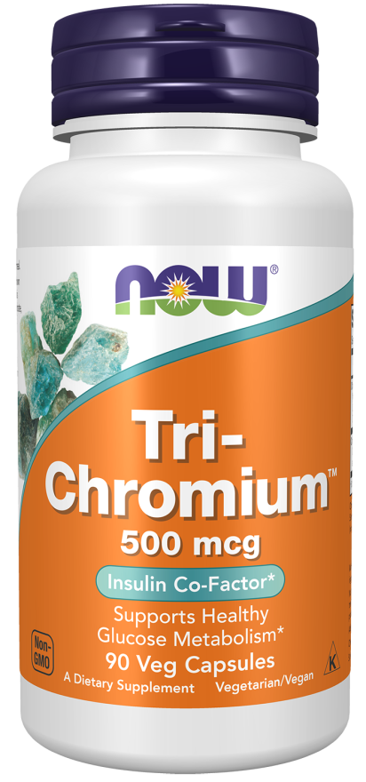 Tri-Chromium™ 500 mcg with Cinnamon Veg Capsules