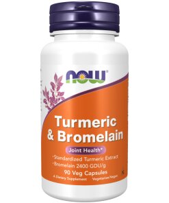 Turmeric & Bromelain Veg Capsules