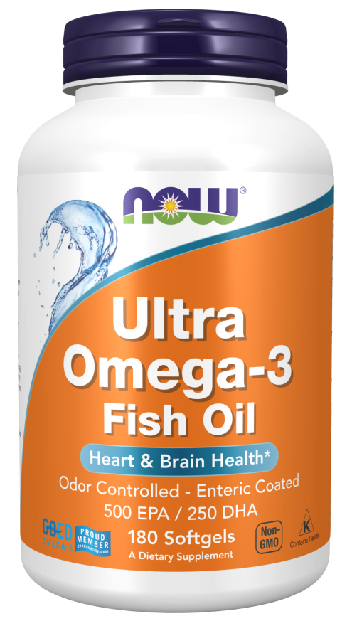 NOW Foods - Ultra Omega-3 - 90 lágyzselatin kapszula - Image 4
