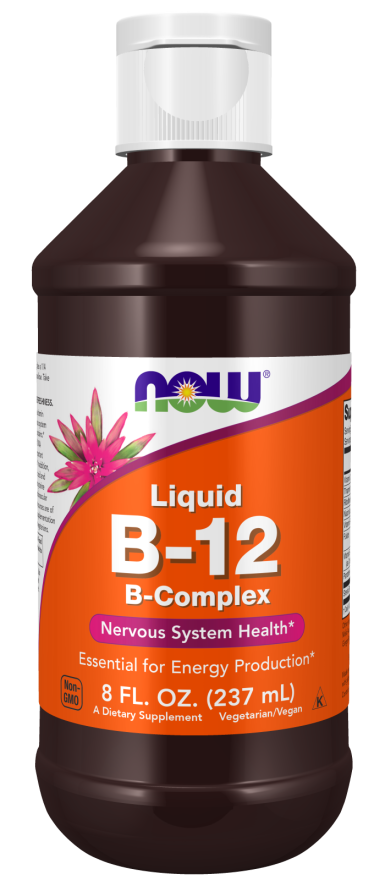 NOW Foods - B-12 Vitamin Folyékony B-Komplex - 59 ml - Image 4