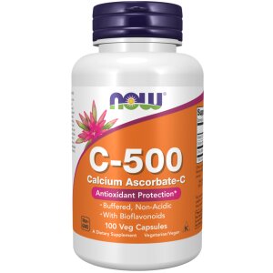 Vitamin C-500 Calcium Ascorbate-C Veg Capsules