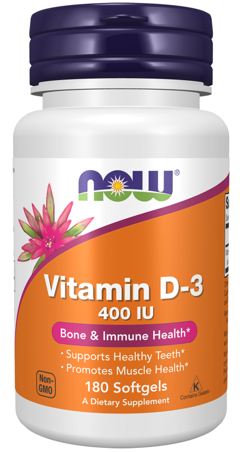 Vitamin D-3 400 IU Softgels