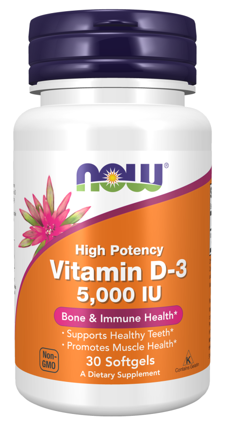 Vitamin D-3 5000 IU Softgels