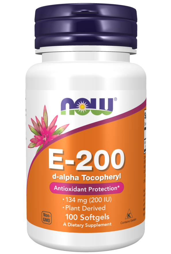 Vitamin E-200 D-Alpha Tocopheryl Softgels