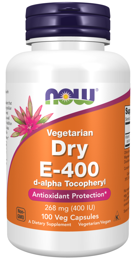 Vitamin E-400 Vegetarian Dry Veg Capsules