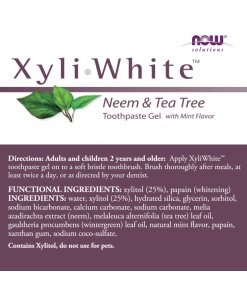 NOW Foods - XyliWhite Neem & Tea Tree Fogkrém Gél - 181g