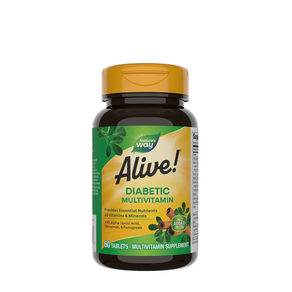 Nature's Way - Alive!® Diabetic Multivitamin (60 Tablets)
