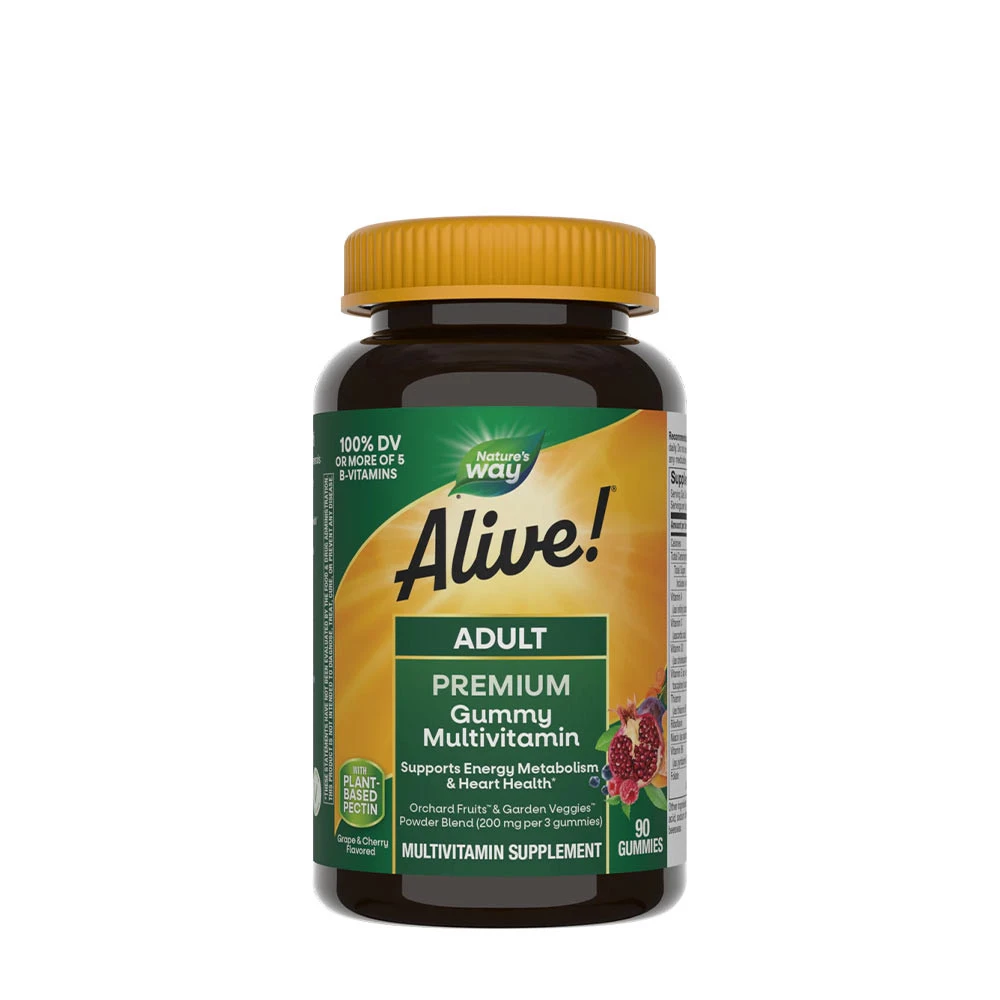 Nature's Way - Alive!® Premium Adult Multivitamin Gummies (90 Gummies)