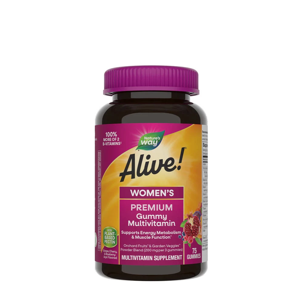 Nature's Way - Alive!® Premium Women’s Gummy Multivitamin (75 Gummies)