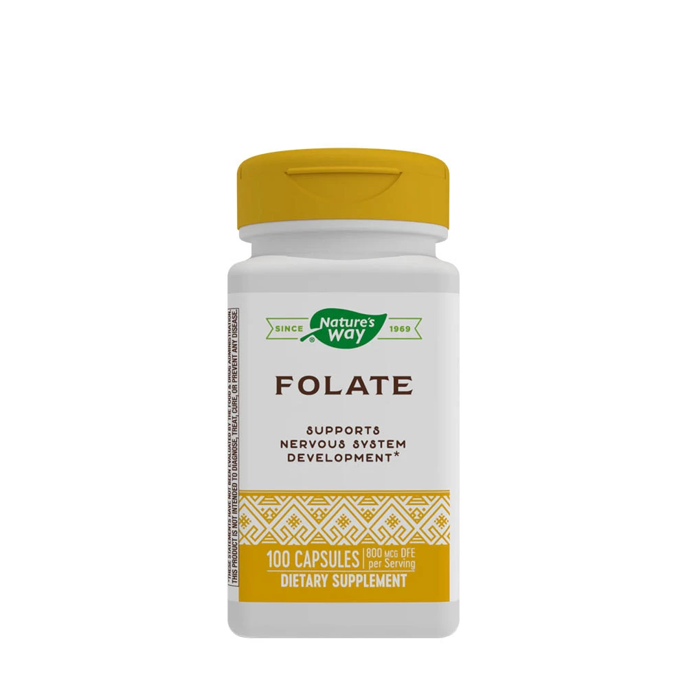 Nature's Way - Folate (100 Capsules)