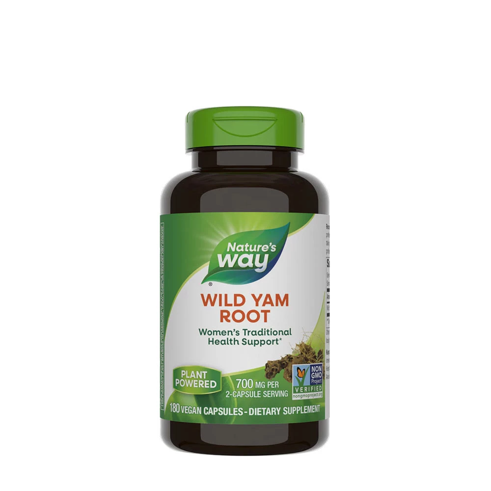 Nature's Way - Wild Yam Root (180 Capsules)