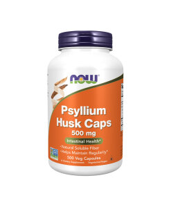 Now Foods - Psyllium Husk 500 mg (500 Veg Capsules)