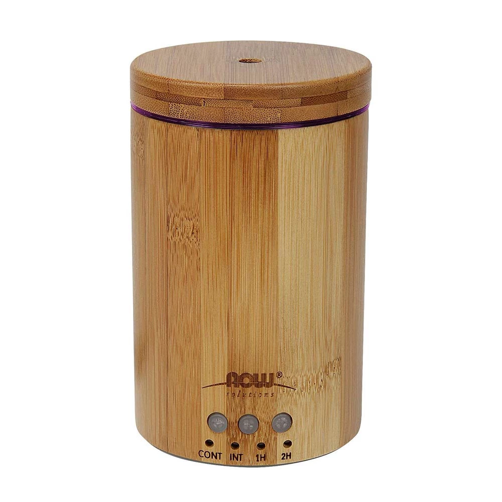 Now Foods - Ultrasonic Real Bamboo Essential Oil Diffuser (1 pc)