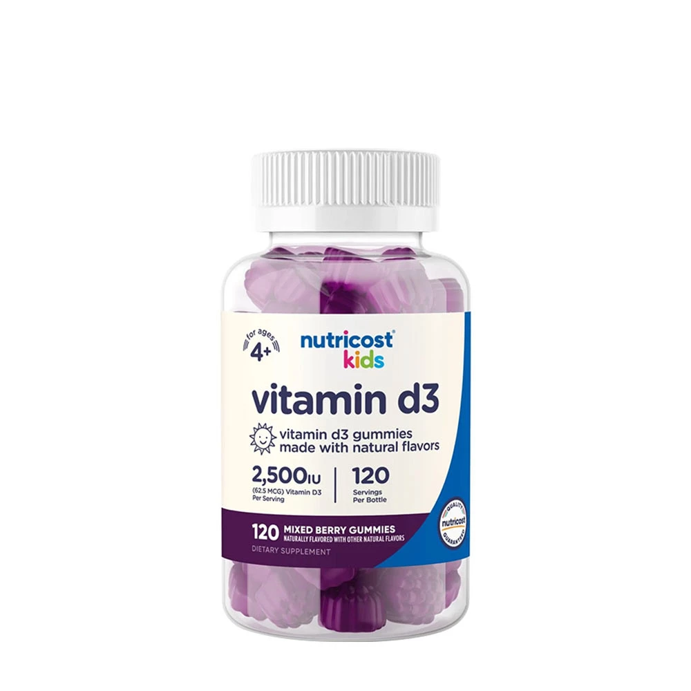 Nutricost - Kids Vitamin D3 Gummies (120 gummies