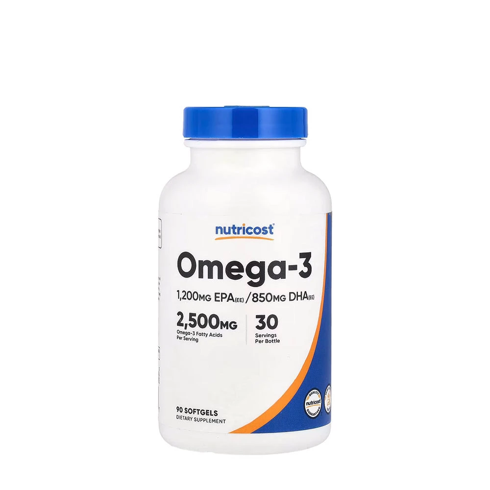 Nutricost - Omega-3 2500 mg (90 Softgels)