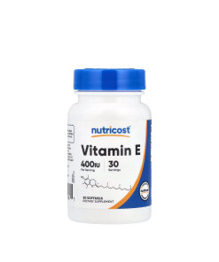 Nutricost - Vitamin E 400 IU (30 Softgels)