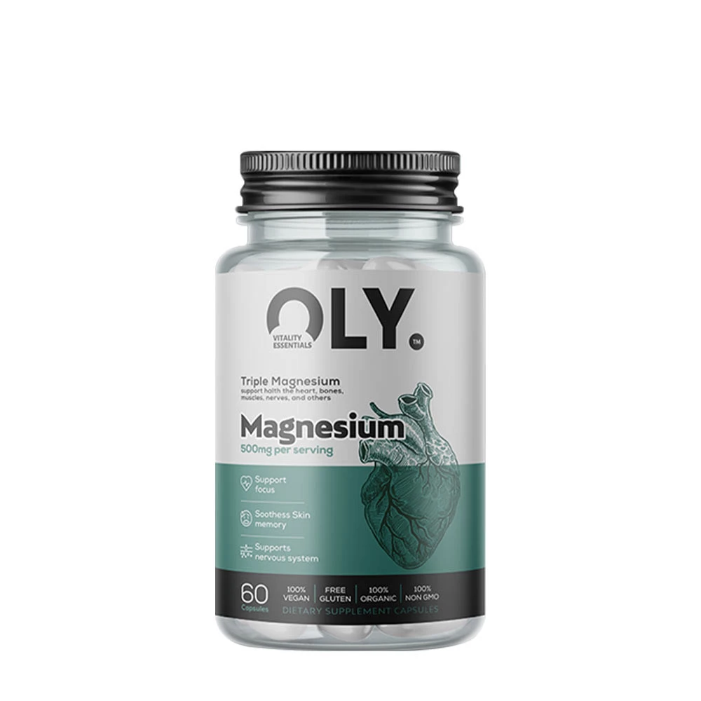 Oly - Triple Magnesium 500 mg (60 Capsules)