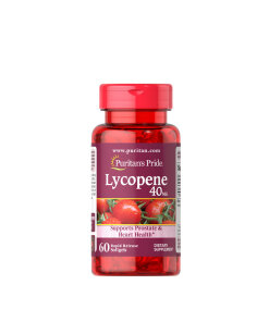 Puritan's Pride Lycopene 40 mg (60 Softgels)