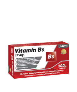 JutaVit Vitamin B6 12 mg (Piridoxin) (100 Tablets)