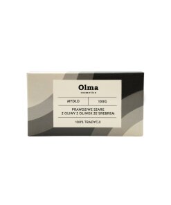 OLMA COSMETICS True Gray Olive Oil Soap with Silver (100 g)