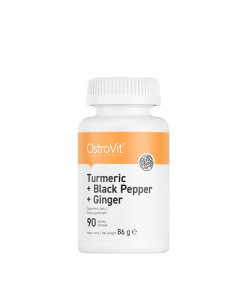 Ostrovit Turmeric + Black Pepper + Ginger (90 Tablets)
