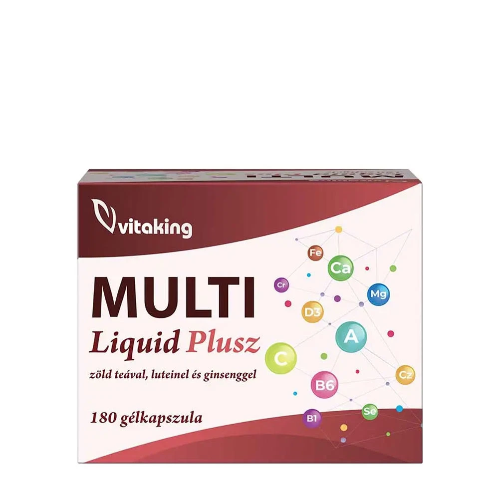 Vitaking Multi Liquid Plusz Multivitamin (180 Softgels)