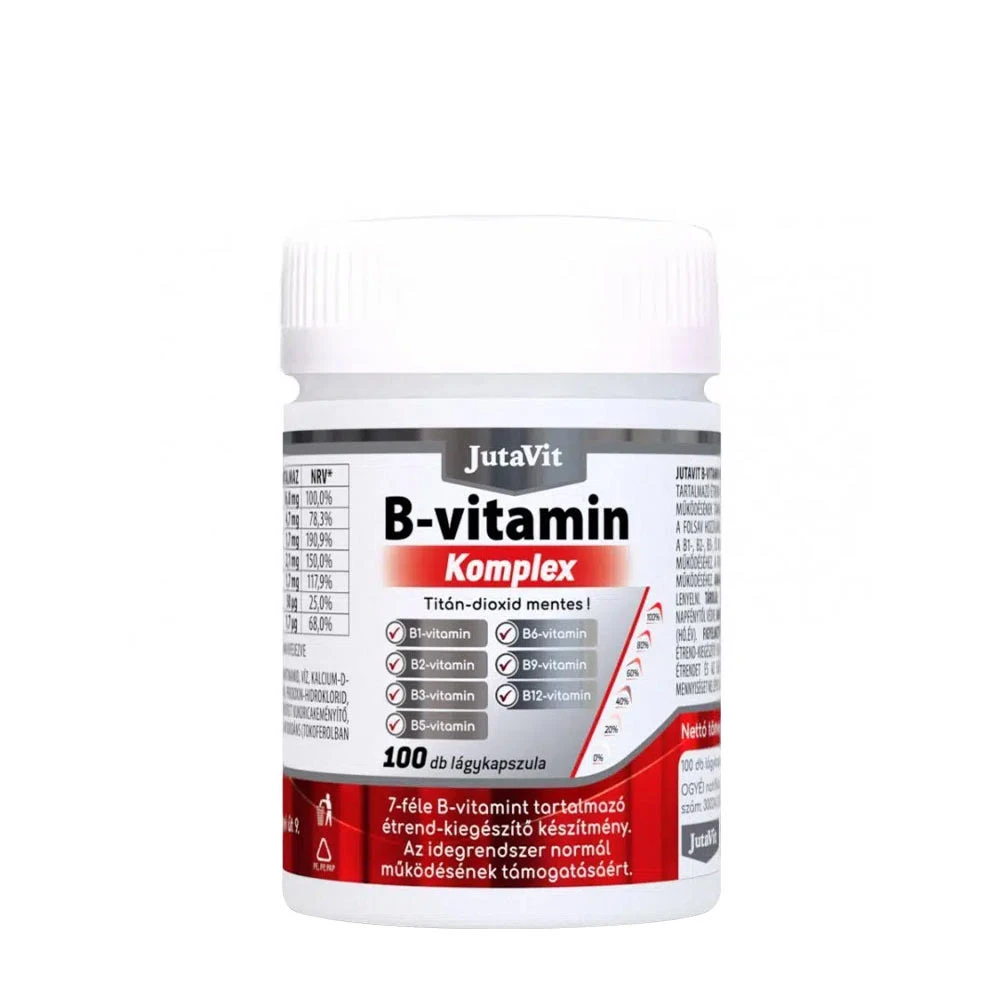 JutaVit B-complex vitamin (100 Softgels)