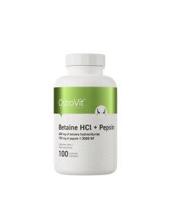 Ostrovit Betaine HCL + Pepsin (100 Capsules)